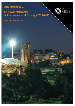 Smart Grid Strategy - Australian Energy Regulator