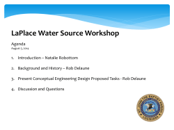 improving reliability of the water system