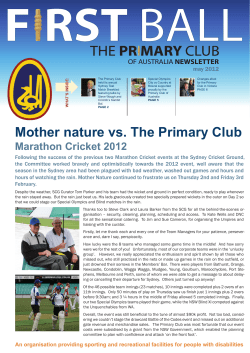 Mother nature vs. The Primary Club