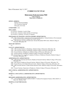 Date of Document - Faculty Collaboration Database