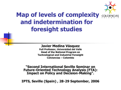 Diapositiva 1 - European Foresight