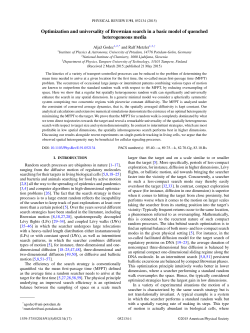 Optimization and universality of Brownian search in a basic model of