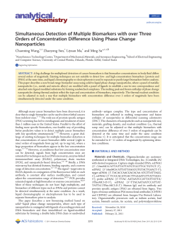 Simultaneous detection of multiple biomarkers with several orders of