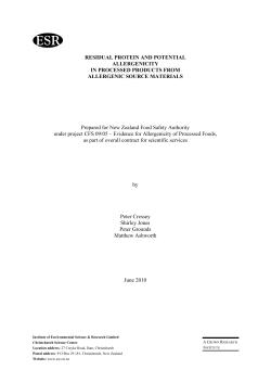 esr food and water business unit