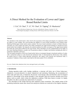 A Direct Method for the Evaluation of Lower and Upper Bound