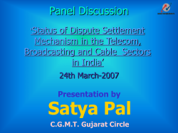 Excellence in Leadership In Present Telecom Scenario