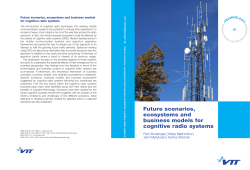 Future scenarios, ecosystems and business models for