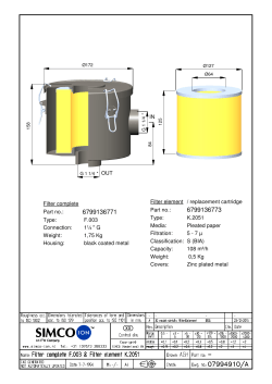 Housing: black coated metal Weight: 1,75 Kg Connection