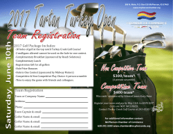 $300/team* $400 team* - McPherson Chamber of Commerce