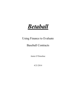 Betaball - Department of Economics