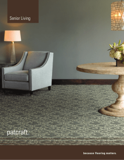 Senior Living - Patcraft Commercial Carpet