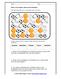 Balls in the Hopper (Data and Probability) - Teach