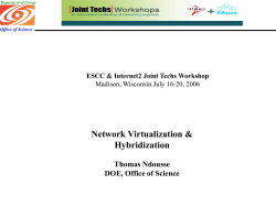 Network Virtualization