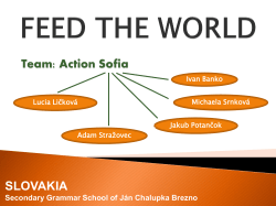 Team 9 - SLOVAKIA