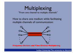 Multiplexing