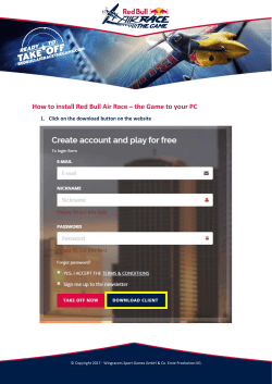 How to install Red Bull Air Race &ndash; the Game to your PC