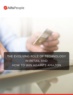 the evolving role of technology in retail and how to win