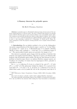 A Ramsey theorem for polyadic spaces
