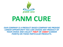 ON THOSE PARTICULAR PRODUCTS. PANM