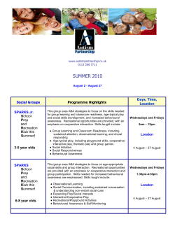 Program Name - Autism Partnership UK