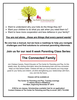 The Center for Parenting and Play