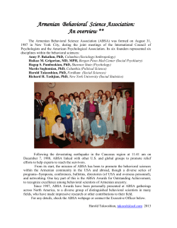 Armenian Behavioral Science Association