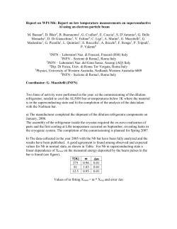 During last 12 mouths Task M6 continued to setup the final
