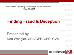 Florida Study - Wichita State University