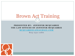 Critical Legal Issues for California Charter Schools