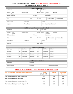 Pine Business Employee Membership (5+