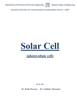 Solar Cell