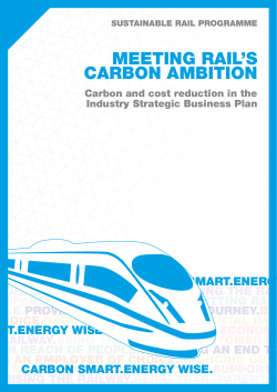 meeting rail`s carbon ambition