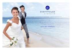 let`s get married - Eventhouse Cronulla