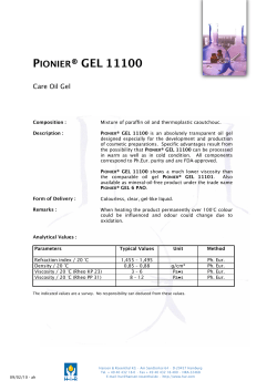 PIONIER&reg; GEL 11100