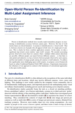 Open-World Person Re-Identification by Multi