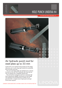 HOLE PUNCH LINDOVA H4