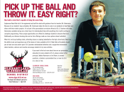 pick up the ball and throw it. easy right? - Elkhart Lake