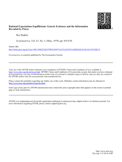 Rational Expectations Equilibrium: Generic Existence and the