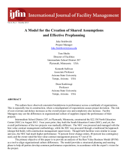 A Model for the Creation of Shared Assumptions