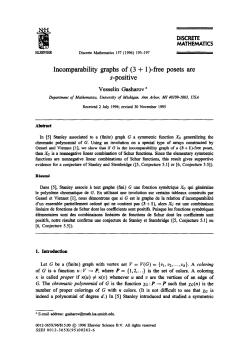 Incomparability graphs of (3 + 1 )-free posets are s