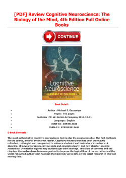 Review Cognitive Neuroscience: The Biology