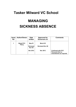 managing - Tasker Milward School