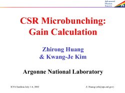 BC1 Gain of Density Modulation - INFN-LNF