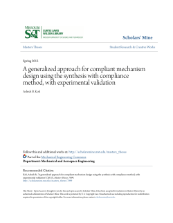 A generalized approach for compliant mechanism design using the