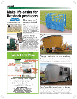 Make life easier for livestock producers