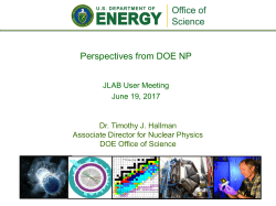 NP FY 2018 President`s Request
