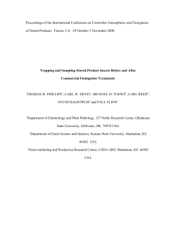CAF paper - OSU Stored Product and Research Education Center