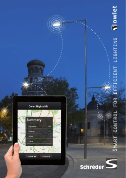 Smart control for efficient lighting