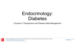 Endocrinology - AccessPharmacy