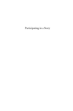 Participating in a Story: A Cognitive Perspective